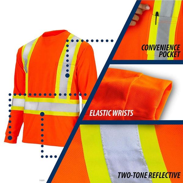 Quick Dry Reflective Safety Shirts