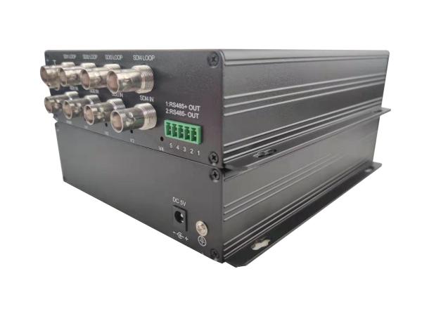 Humanity 8 channel 3GSDI to Fiber Digital Video Converter with RS485 data and customized services sdi to fiber converter