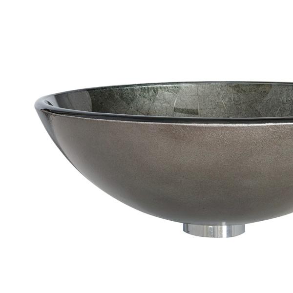 Круглая одиночная раковина Bathroom шара с тазом тщеты Countertop фольги классическим