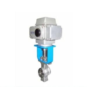 IP67 Stainless Steel Electric Control Valve AC220V Actuator Control Water Ball Valve