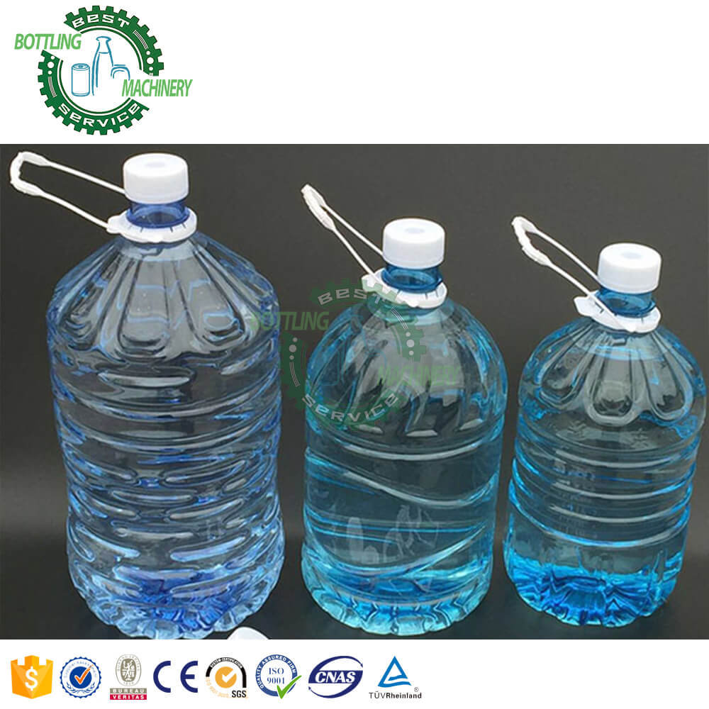Automatic Rotary Type 3 in 1 3L 4L 5L PET Plastic Bottle Pure Drinking Mineral Spring Fresh Water Rinser Filler Capper Machine