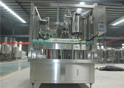 Funcionamento fácil automático da máquina de engarrafamento da cerveja da máquina de engarrafamento do vidro de cerveja com eficiência elevada