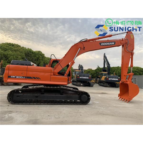 Excavadora usada de 30 toneladas, original de Corea Doosan DX300LC, excavadora hidráulica de segunda mano