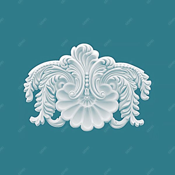 GH-8088 Oem Service French Style Light Weight Urethane Polyurethane Veneer Ornaments