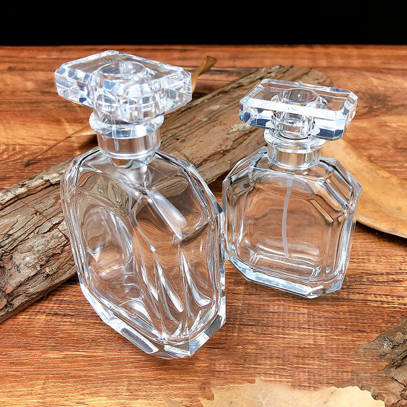 Изготовленный на заказ роскошный квадрат 50ml 100ml распыляет бутылку упаковки духов флакона духов стекла