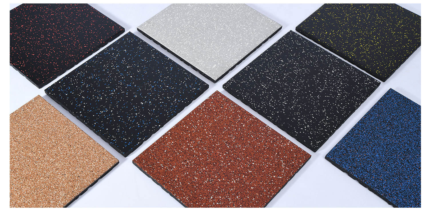 Interlocking Rubber Mat and Rubber Gym Flooring with 5-10 Year Lifespan Customizable Sizes and Colors