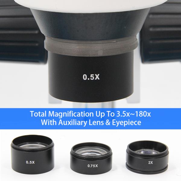 OPTO-EDU portátil A36.1502 0.7x - microscopio de 4.5x Digitaces LCD