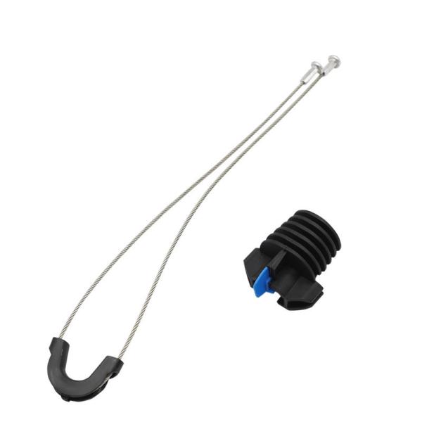 Пластмассовый PA300 натяжной зажим ADSS оптоволоконный проволочный зажим для волокнистого кабеля