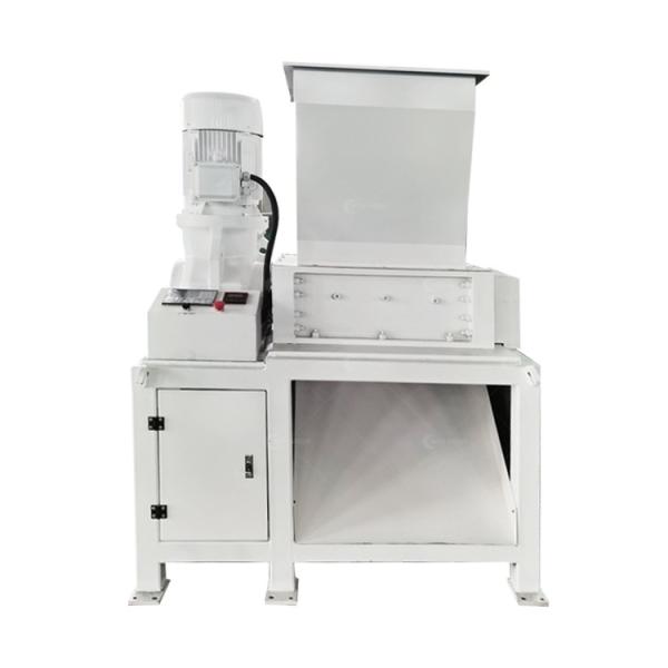 Video Outgoing-Inspection Double Shaft Shredder for Cardboard Box Carton Plastic Drum
