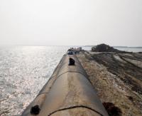 Enlameie Geotube que seca sacos não tecidos de Geo para a praia 1000g/sqm