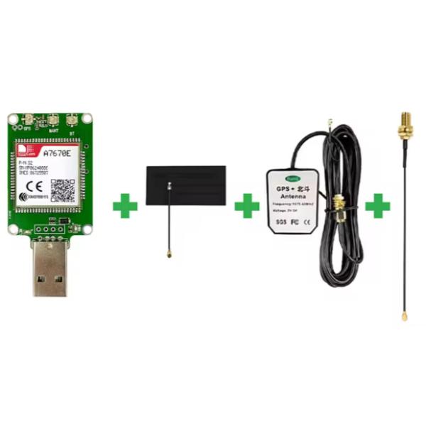 SIMCom A7670E Cat.1 Cellular 4G USB Dongle Adapter Board SIM A7670E Module Support GSM LTE GPS A7670E-FASE