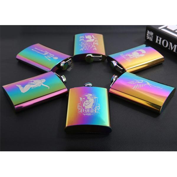 Seven Color Stainless Steel Household Items Portable Outdoor Hip Flask