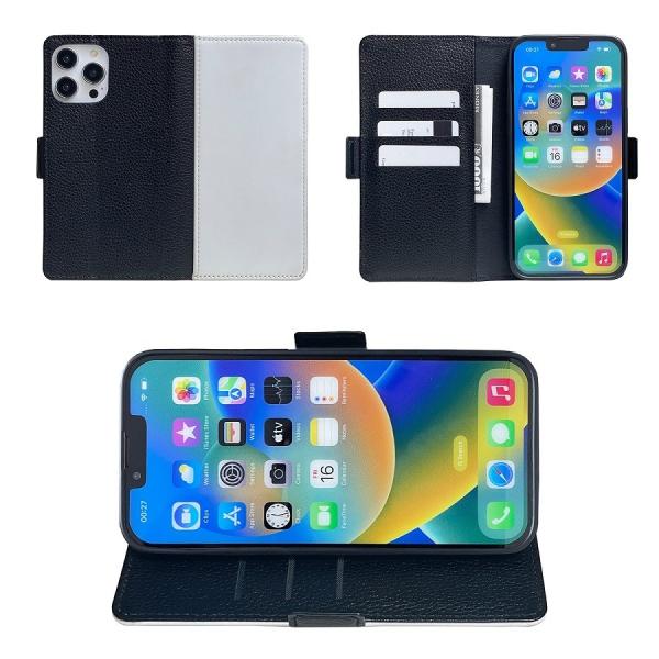 Custom Sublimation Flip Leather Case With Card Holder For Apple
