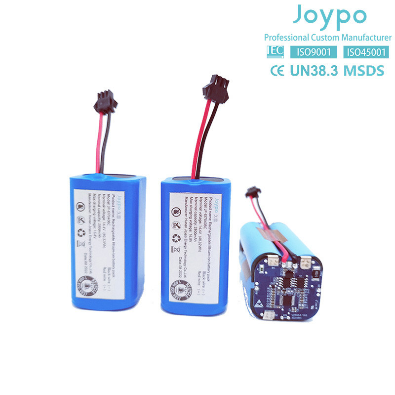 18650 перезаряжаемая OEM литийная батарея 14.4V 2800mAh для роботов пылесос