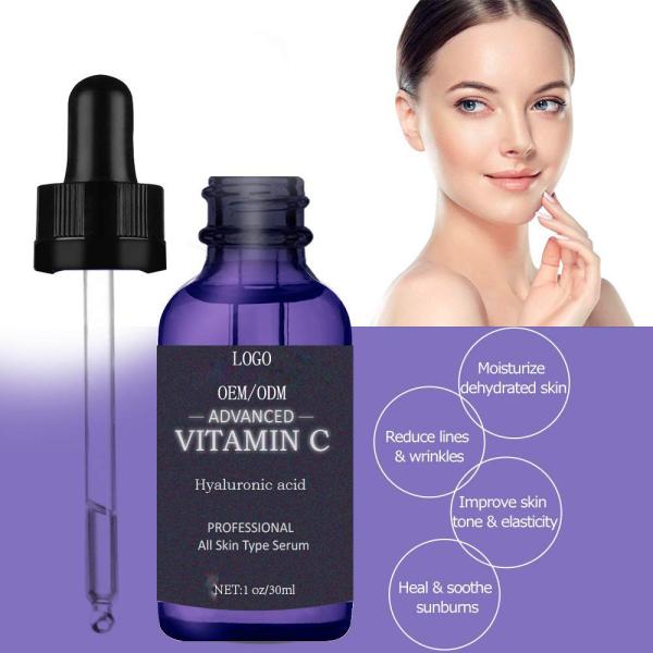 Natural And Organic Vitamin C Face Serum For Skin Care / Essential Oil Serum For Wrinkles