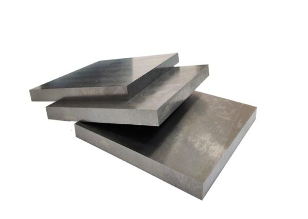 Flatness / Straightness Solid Tungsten Carbide Strips With Rough Surface Grinding