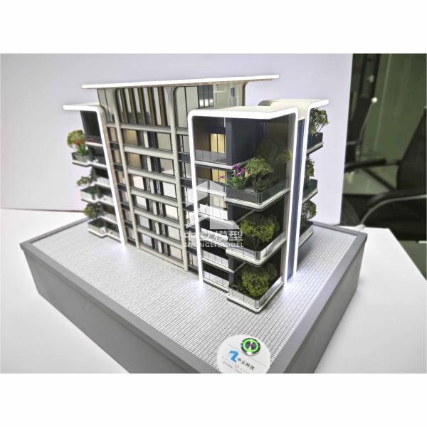 Residential 1:100 Scale Buildings With Lighting Landscaping Models Architectural
