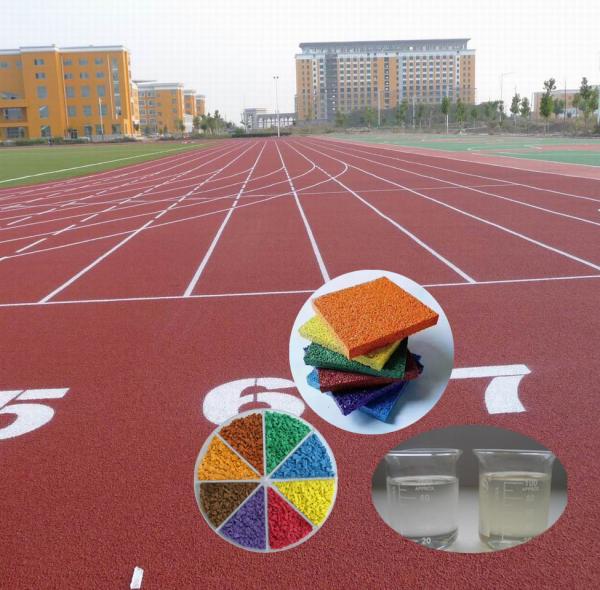 Liquid PU Glue Durable Polyurethane Binder For Rubber Crumb