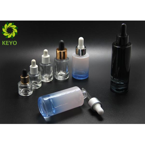 Foundation Liquid Serum Cosmetic Glass Packaging 30ml 50ml White Color Thick Bottom