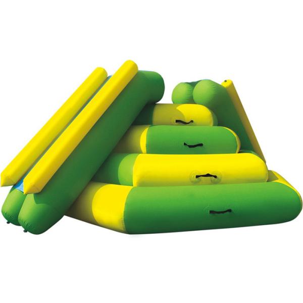 CE inflatable water park games inflatable water climbing rock