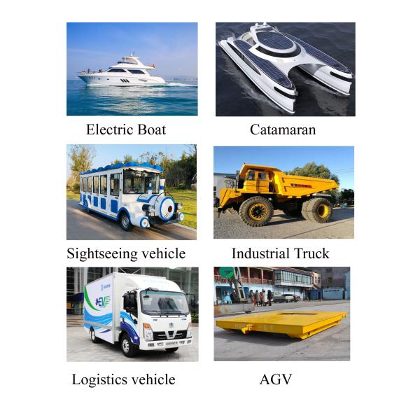 Перезаряжаемая 96V 300AH 304AH Электрический грузовик Электрическая лодка Литий-ионная батарея 4000 циклов