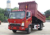 Camión volquete de la tonelada de CNTCN Sinotruk HOWO 4x2 10-15 con el motor diesel y el cuerpo de la descarga de 8 Cbm