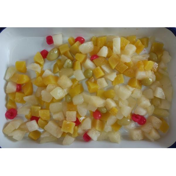 Коктейль законсервированного плода законсервировал смешанные плоды в светлом сиропе 29оз