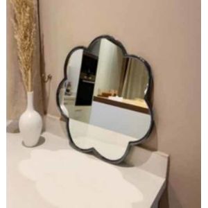 Modern Style Wooden Frame Full-length Mirror, Retro Wall Mirror, Suitable for Use As a Floor Mirror in Living Room and Bedroom