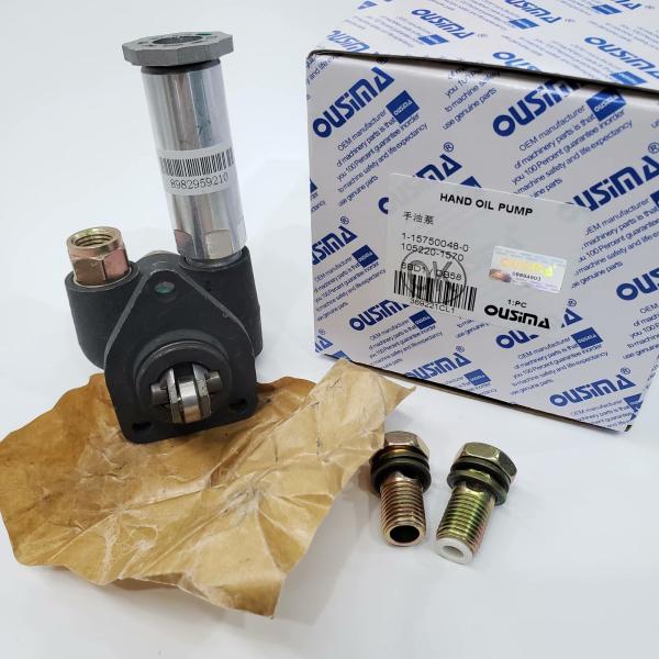 Насос переноса масла 1-15750048-0 экскаватора 6BD1 DB58 105220-1570
