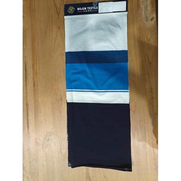 Проницательная и натуральная хлопчатобумажная ткань из мягкой полосатой трикотажной ткани для повседневного ношения