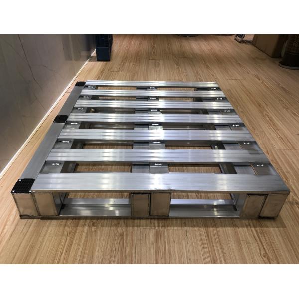 Anti Slip Sheet Metal Pallets Waterproof Non Skid Surface Easy Transport