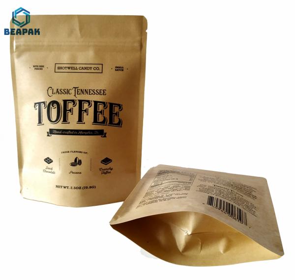Zipper 150g 200 Micron Biodegradable Packaging Bags