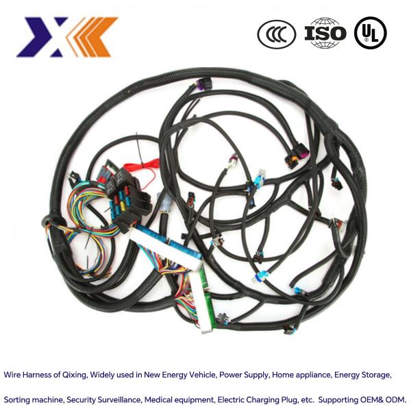 Customized Length External Wiring Harness For Construction Machinery Wire Cable Assembly