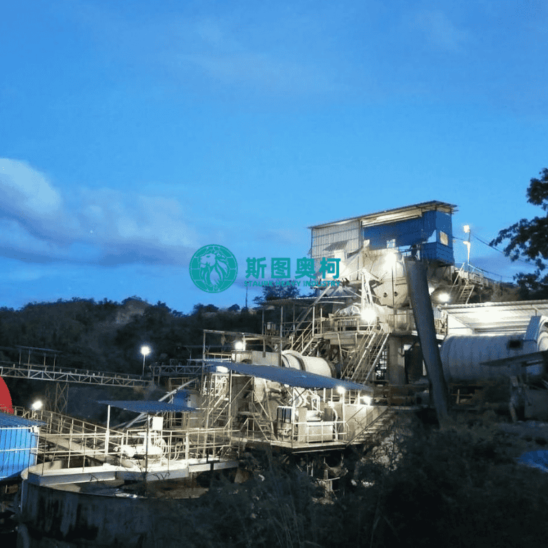 CIP CIL Gold Extraction System with Up To 98% Gold Recovery Rate and 30TPD-2500TPD Processing Capacity for Low Environmental Impact