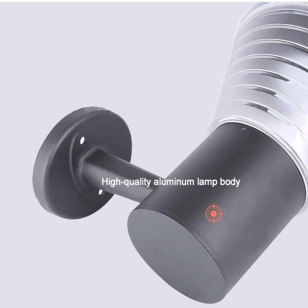 Lámpara de pared solar de jardín de hotel LED Ip65