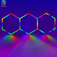 カスタムクラブバー 六角照明 LED ガレージライト ワークショップ 作業 RGB 5 セル セルライト LED ピクセルバーチューブ