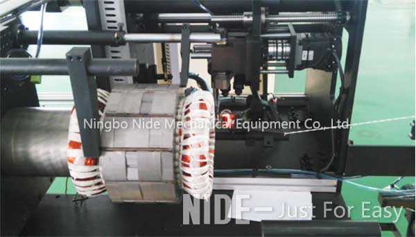 Single Side Stator Lacing Machine Horizontal With Od Ranges 175 To 300mm