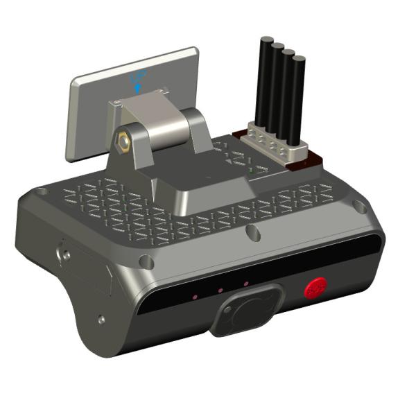 4G Dashboard Dual Camera AI ADAS DMS Driver Face Recognition with H.264/H.265 Video Compression