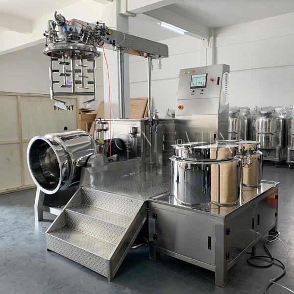 Customized Vacuum Emulsifying Mixer Automatic Gel Making Machine