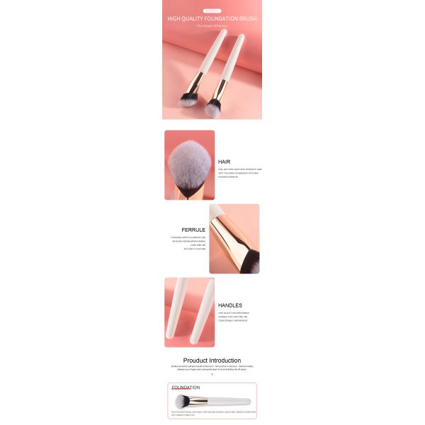 Макияж противобактериологических волос Vegan индивидуальный чистит щетку щеткой учреждения контура