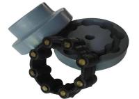 Black MH Polyurethane Coupling Of MH45 , 55 , 65 , 80 , 90 , 115 , 130 , 145 , 175 , 200
