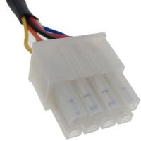 Câblage électrique adapté aux besoins du client de 24AWG 8pin mini - adaptez 2x4p 8P