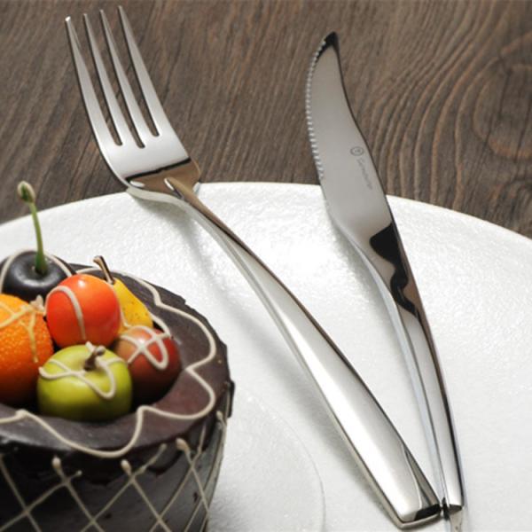 touchless stainless steel cutlery/table fork/dinner knife/fork and knife set