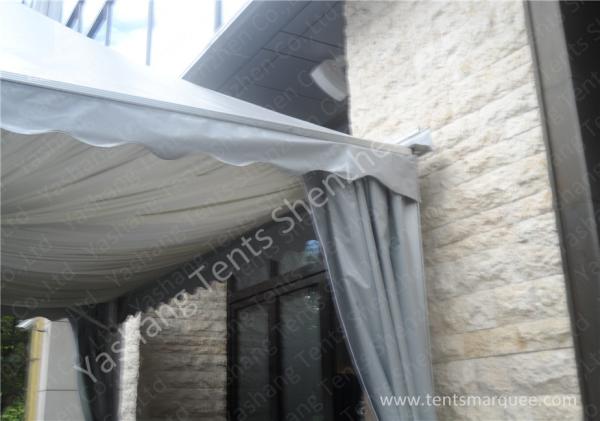 Hard Pressed Aluminium Frame Tents Outdoor With Roof Lining Decoration