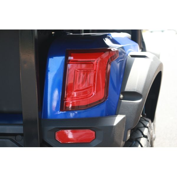 Off-Road Electric Utility Cart 4-Seater LED Roof Lights 72V 5KW Lithium Battery
