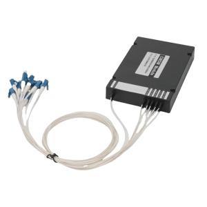 4-Channel CWDM MUX DEMUX ABS Box Industrial Solution for Metro Access Data