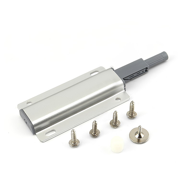 Handle-Free Push-to-Open Hidden Rebound Latch Heavy-Duty Push Open Catch for Wardrobe Doors & Concealed Drawers