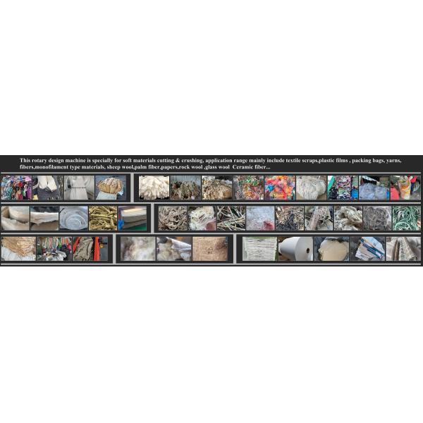 Plastic Agricultural Film Shredder VFD Motor Blower Discharge System,HDPE OPP film size reduction equipment Capacity More Than 500kg Per Hour, PP aluminum foil crusher machine