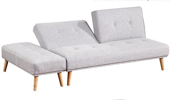 Simple Ottoman Pure Foam Filling Functional Sofa Bed For Bedroom 460 * 1100 * 420