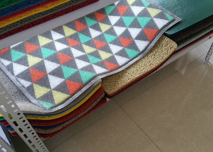8-15mm Thickness Virgin PVC Coil Mat with Foam Backing for Durable PVC Coil Flooring